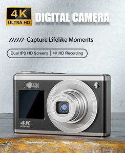 Caméra Selfie double écran 60MP de haute qualité <span class=keywords><strong>Appareil</strong></span> <span class=keywords><strong>photo</strong></span> numérique 4K HD avec grand écran de 2.8 pouces Caméra pour enfants <span class=keywords><strong>Zoom</strong></span> 16X - Product Image 2