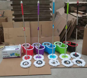 Herramientas <span class=keywords><strong>de</strong></span> Limpieza 2026, Artículos para el Hogar, Trapeador con Mango Telescópico y Cubeta, Trapeador <span class=keywords><strong>de</strong></span> Manos Libres, Tambor <span class=keywords><strong>de</strong></span> Plástico - Product Image 2