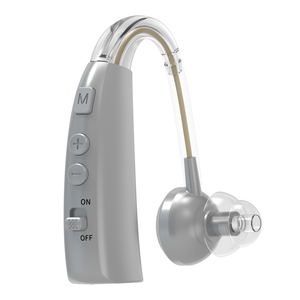 Miglior Prezzo Apparecchi Acustici Digitali BTE a 4 Canali per Acufeni, 128dB, ad Alto Guadagno, con Cancellazione del Rumore, Ricaricabili, Ecologici, Classe A - Product Image 1