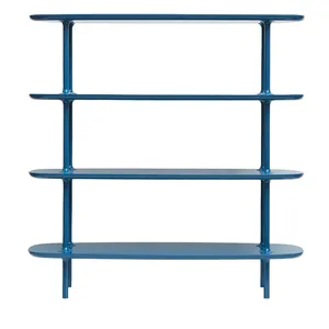 Combohome 2025 thiết kế mới nhóm Thiểu Số 4 tầng Giá sách nổi Kệ sách treo tường Nặng-màu xanh nhạt - Product Image 3