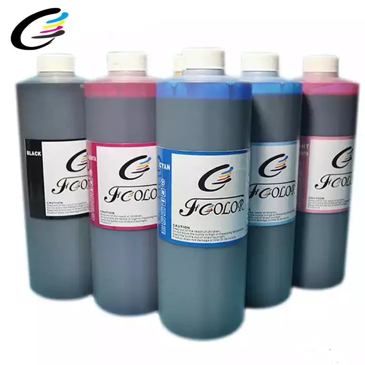 Fcolor Hot Sale Anti Fading Replaceable Ink 6 Color UV Dye Ink For Canon PGI150 PGI250