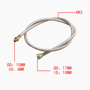Kit de tuyaux de refoulement et d'alimentation en huile pour turbocompresseur T3 T4 T70 T66 à 4E, pièce de rechange pour réparation, numéro de pièce ZZ 1003 - Product Image 3