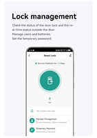 Kunci Pintu Digital Nirkabel WiFi Kamera Paduan Aluminium Buka Kunci Otomatis Kunci Pintar Sidik Jari Kata Sandi Kartu RFID Aplikasi Data Cloud