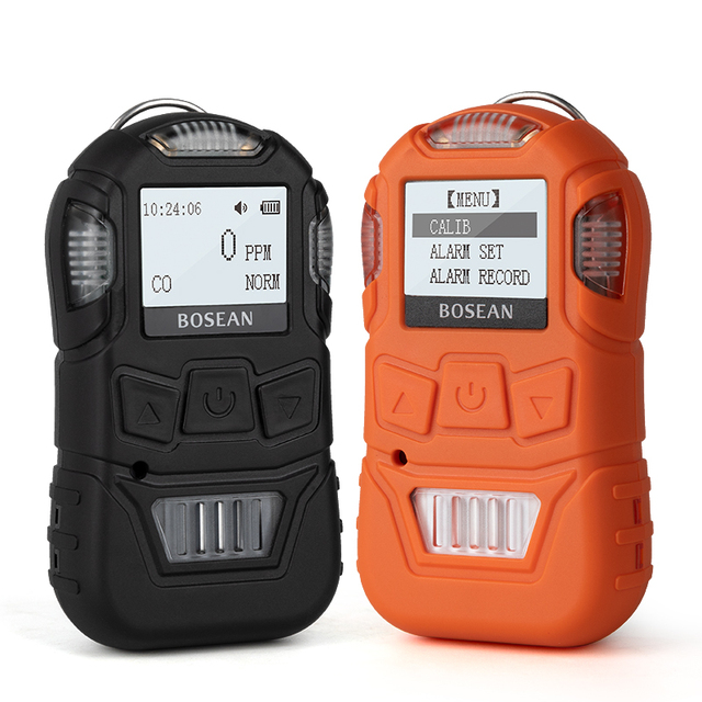Bosean ATEX Ammonia NH3 Oxygen Gas Detector 4 Gas Detector Connect with Computer USB Charger