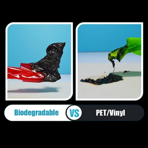 Rouleau de matériau autocollant biodégradable Vizlent pour impression personnalisée – Autocollants de garantie « Ouvert » et « Scellé » (tampon de sécurité) pour l'indication de l'état de l'emballage - Product Image 2