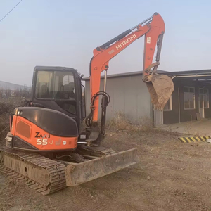 Pelleteuse HITACHI 55 de bonne qualité, bon marché, de 5 tonnes, pelleteuse HITACHI ZX55 d'occasion en stock - Product Image 1