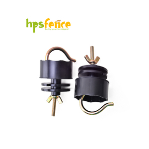 Aislante para Cercas HPS FENCE PP con Resistencia UV, 30.5g, Negro, para Alambre Eléctrico, Aislante Resistente para Postes - Product Image 1