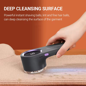 Removedor de Pelusas Automático Portátil NURFIODUR ABS con Pantalla Digital LED, Afeitadora de Telas Recargable por USB, Afeitadora de Suéteres Sostenible - Product Image 2