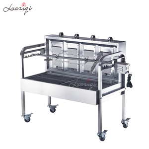 Parrilla Portátil de Carbón <span class=keywords><strong>y</strong></span> <span class=keywords><strong>Gas</strong></span> de Doble Uso 2026 de Gran Venta de Fábrica, <span class=keywords><strong>Asador</strong></span> de Cerdo <span class=keywords><strong>y</strong></span> Cordero para Exteriores, Parrilla de Asar Giratoria - Product Image 6