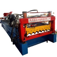 TY afrique populaire ibr métal galvanisé tôle de toit en zinc machine de formage de rouleaux avec prix d'usine