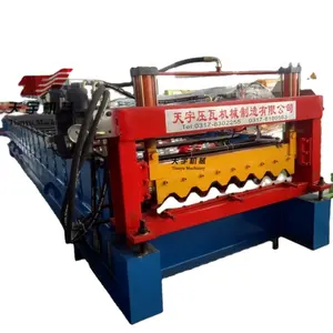 TY Africa Popular ibr metal galvanized zinc roof sheet roll forming machine with factory price