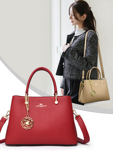 Fashion New Designer Crossbody <b>Bags</b> High Quality PU <b>Leather</b> Shoulder Messenger <b>Bag</b> Casual Totes Luxury Women Handbags and Purses - Product Image 2