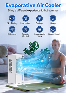 Nouveau système de brumisation électrique AC pour hôtels 7 couleurs refroidisseur de lumière ambiante roues universelles pénurie d'eau économie d'énergie - Product Image 2