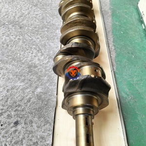 เพลาข้อเหวี่ยงเครื่องยนต์ C6.4 เหล็กตีขึ้นรูป สำหรับอะไหล่รถขุด E320D หมายเลขอะไหล่ 2611544 261-1544 2941749 294-1749 - Product Image 2