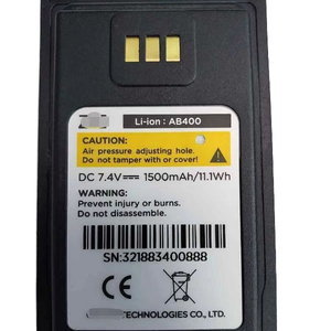 <span class=keywords><strong>ZTE</strong></span> Calta PH400 7.4V 전압 재고 용 정품 <span class=keywords><strong>1500mAh</strong></span> AB400 양방향 라디오 배터리 - Product Image 1