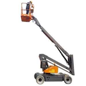 4x4x4 JLG Genie 21m 32m 38m Diesel Hidráulico Portátil Mini Elevador Eléctrico Elevador de pluma telescópica para aire acondicionado de edificios - Product Image 1