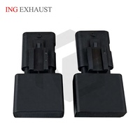 Eliminadores de Válvulas de Escape de Plástico ING, 1.5 mm de Grosor, Garantía de 12 Meses para Chevrolet Corvette C8 Z51 2019+