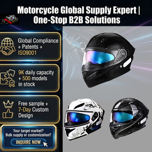 Cascos de Motocicleta Integrales Geométricos Transpirables con Certificación DOT para Carreras Anticolisión, Desplazamientos Diarios, Cascos Deportivos de Protección - Product Image 1