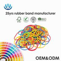 Bandas Elásticas de Escritorio Wanlin Bsci, Bandas de Goma de Colores Variados, Bandas Elásticas de Alta Elasticidad al por Mayor