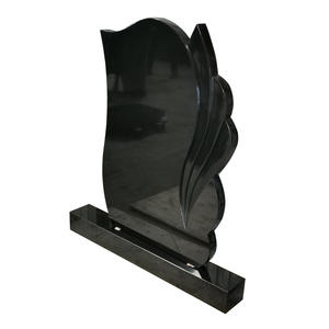 หินแกรนิตสีดำสนิทสไตล์ยุโรปบัลแกเรียสำหรับทำป้ายหลุมศพ - Product Image 4