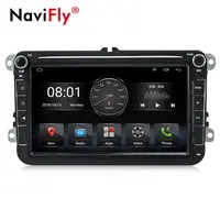 Navifly 4コアAndroidカーDVDプレーヤーVW/POLO/PASSATB6/ゴルフ/TOURAN/SHARAN WIFI GPSBTラジオ用