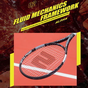 Raqueta de Tenis <span class=keywords><strong>ALPHA</strong></span> <span class=keywords><strong>Pro</strong></span> T700 de Carbono Ultraligera con Antivibración, Marco de Alta Estabilidad, Nuevo Diseño para Jugadores Avanzados - Product Image 3