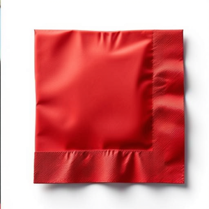 Juego de tovaglioli monouso 2 Veli 50 pz (33x33cm) Rosso 700700RO - Product Image 2