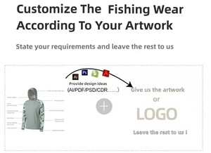 Sudadera con Capucha Ultrafina UPF 50 de Spandex/Poliéster con Estampado Digital de Seda de Hielo, Protección Solar para Hombre, Manga Larga, Transpirable, 140g, Deportiva - Product Image 3