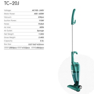 Ita Corded Handheld <b>Vacuum</b> Cleaner 20J 5M Power Cord Flat Nozzle <b>Portable</b> Dry Use For Home Carpet Cleaning - Product Image 5