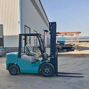 Carretilla elevadora eléctrica hidráulica de alta elevación de 3,5 toneladas a buen precio, carretilla elevadora china para apilamiento de carga industrial interior - Product Image 1