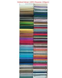 Produsen Beludru Kain Furnitur Paling Populer yang Lembut dan Nyaman Kain Sofa Kain Gorden Beludru Belanda - Product Image 4