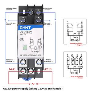 Реле промежуточного 8/14 Nxj/2Zh(D) Миниатюрный электромагнитный герметичный 220V/<span class=keywords><strong>12V</strong></span> DC малые 24V реле - Product Image 5