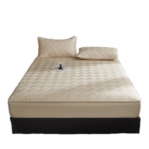 Mattress Protector 1.8m Breathable <b>Fitted</b> <b>Sheet</b> Adult Four Seasons Use - Product Image 2