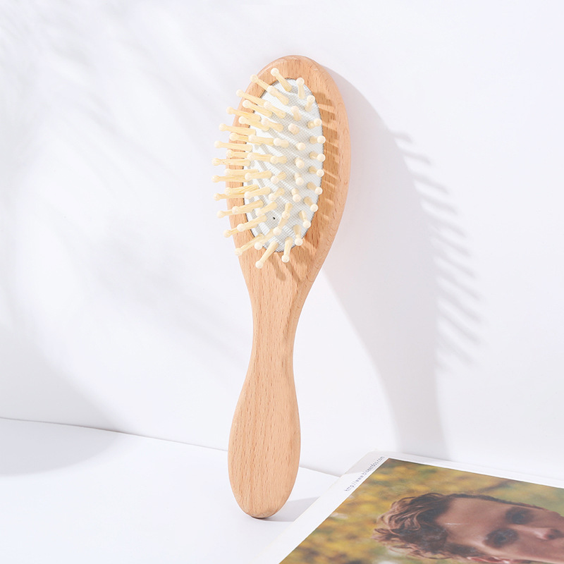 Peigne follicule en bois de hêtre