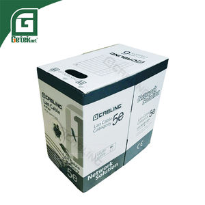 <span class=keywords><strong>Cable</strong></span> de Red GETEKnet OEM PVC 24AWG 100% Cobre <span class=keywords><strong>Cat</strong></span> 5e UTP para Exteriores, <span class=keywords><strong>Cable</strong></span> LAN <span class=keywords><strong>Cat</strong></span> <span class=keywords><strong>5</strong></span> para Exteriores, Caja de 305 m - Product Image 1