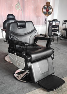 Mobilier de salon de coiffure Équipement pour barbier Chaises de coiffure Big Pump Vintage Barber Chair - Product Image 6