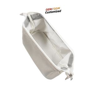 Vente en gros personnalisation grande capacité sacs à cosmétiques de maquillage sac à cosmétiques en cuir organisateur de sac à cosmétiques - Product Image 6