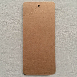 Étiquette suspendue <span class=keywords><strong>en</strong></span> papier kraft personnalisée / Étiquette suspendue pour jeans / Étiquette suspendue <span class=keywords><strong>en</strong></span> cuir - Product Image 4