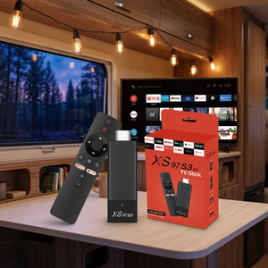 ขายส่ง XS97 S3 BT TV Stick Allwinner H313 Android TV Stick 2GB 8GB บลูทูธ พกพาสะดวก 4K สมาร์ททีวีดองเกิล เครื่องเล่นมีเดียภายในบ้าน - Product Image 1