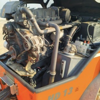Compacteur hydraulique combiné à pneus Hamm 3ton HD12 Rouleau compresseur vibrant à tambour unique avec moteur et pompe à vendre