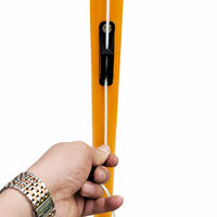 Équipement de badminton mobile de haute qualité fabriqué en Chine, filet de badminton portable sur colonne, hauteur 1,55 mètre