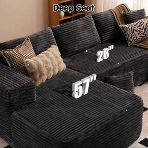 Sofá Cama Modular <span class=keywords><strong>de</strong></span> Espuma Viscoelástica - Sillón Puff Gigante Plegable y Sofá Cama para Adultos, Embalaje Comprimido al Vacío - Product Image 4