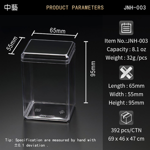 <span class=keywords><strong>Acrylic</strong></span> Kẹo hộp rõ ràng nhựa vuông <span class=keywords><strong>container</strong></span> trong suốt Mini kẹo bao bì cho đồ ăn nhẹ bánh bán buôn Hộp quà tặng - Product Image 4