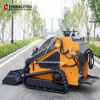 460 Mini-Kompaktlader Zubehör Hydraulisch 300kg Mini-Kompaktlader Mini-Diesel-Kompaktlader