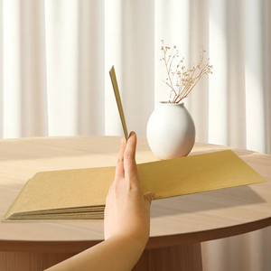 Álbum de fotos de papel Kraft, colección de fotos de tapa dura, álbumes de recortes DIY para aniversario de boda, San Valentín - Product Image 5