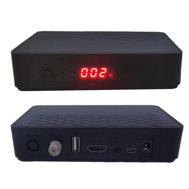 Digital Terrestre Receptor DVBT DVBT2 Set Top Box MPEG4 H.264 H.265 HD 1080p TV Receiver