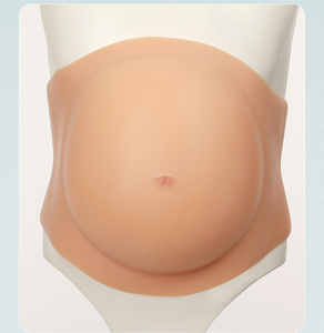 Barriga de Silicona Realista para Embarazo, <span class=keywords><strong>Disfraz</strong></span> de <span class=keywords><strong>Embarazada</strong></span> para Actores, Accesorios de Cine, Cosplay de Maternidad - Product Image 2
