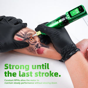 Dragonhawk <span class=keywords><strong>Mast</strong></span> Fold Pro Eyebrow <span class=keywords><strong>Tattoo</strong></span> Maquillaje permanente Máquina de pluma de tatuaje inalámbrica With2.4-4,2 MM Stroke - Product Image 5