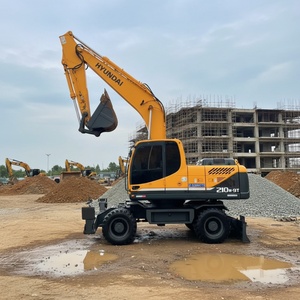 Excavadora de Ruedas Hyundai 210W-9 Usada, Excavadora Hidráulica de Ruedas Hyundai 210W - Product Image 2