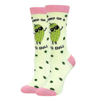 2 paires de chaussettes amusantes en forme de cornichons pour femmes et hommes, cadeaux originaux en coton, chaussettes pour lui et pour elle, pour les amateurs de cornichons, chaussettes pour les cadeaux
